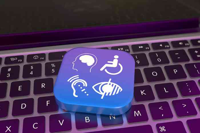 Zeichen zur Barrierefreiheit - © Bilal Ulker - stock.adobe.com